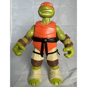 TMNT Battle Shell Battle Armor Michaelangelo 10" Teenage Mutant Ninja Turtle